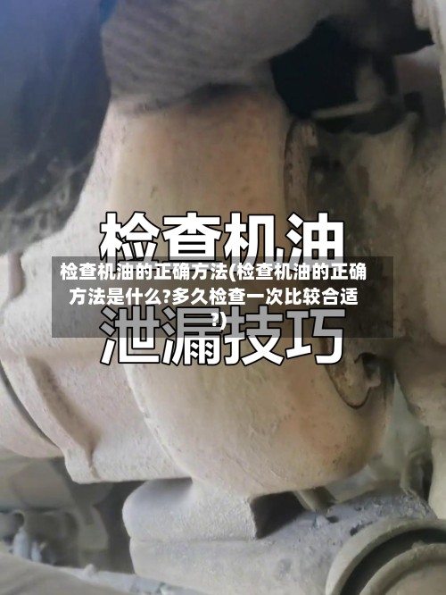 检查机油的正确方法(检查机油的正确方法是什么?多久检查一次比较合适?)-第2张图片