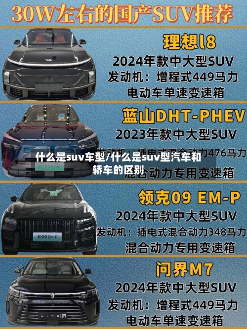 什么是suv车型/什么是suv型汽车和轿车的区别