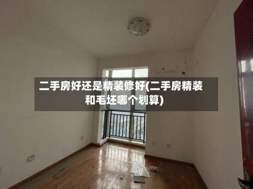 二手房好还是精装修好(二手房精装和毛坯哪个划算)-第2张图片