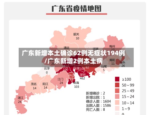 广东新增本土确诊62例无症状194例/广东新增2例本土病