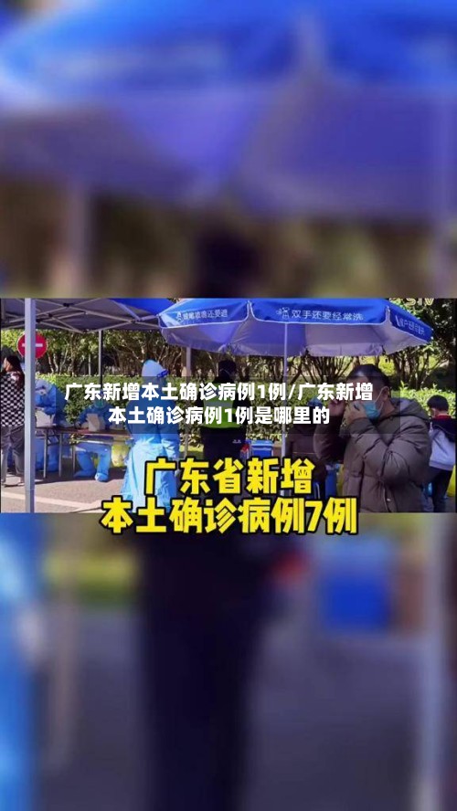 广东新增本土确诊病例1例/广东新增本土确诊病例1例是哪里的-第3张图片