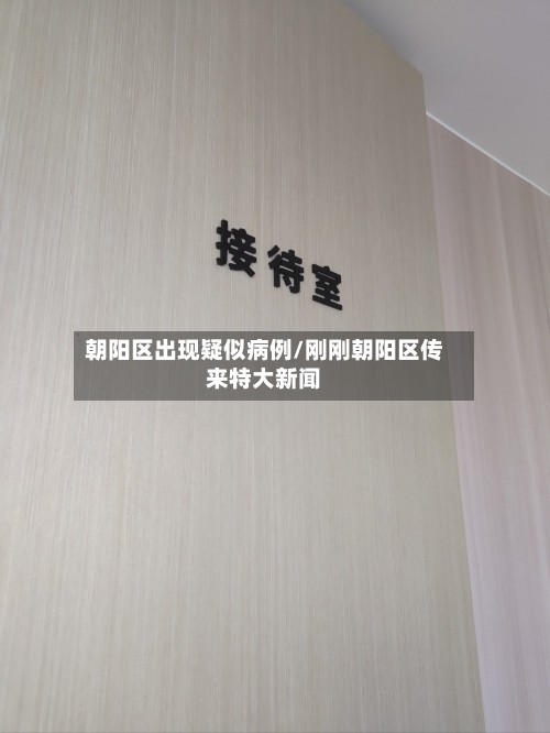 朝阳区出现疑似病例/刚刚朝阳区传来特大新闻-第2张图片