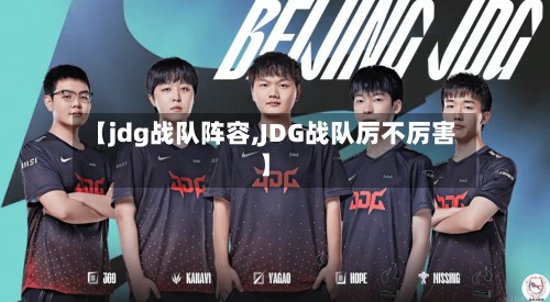 【jdg战队阵容,JDG战队厉不厉害】