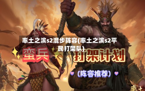 率土之滨s2混步阵容(率土之滨s2平民打架队)