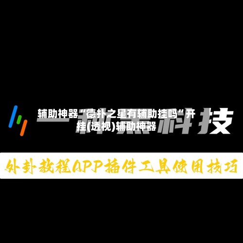辅助神器“德扑之星有辅助挂吗”开挂(透视)辅助神器-第3张图片