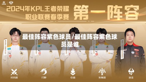 最佳阵容紫色球员/最佳阵容紫色球员是谁-第2张图片