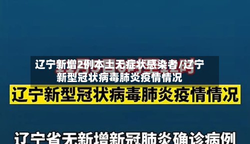 辽宁新增2例本土无症状感染者/辽宁新型冠状病毒肺炎疫情情况