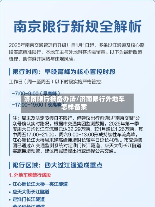 济南限行报备办法/济南限行外地车怎样备案-第2张图片