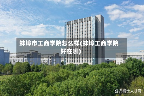 蚌埠市工商学院怎么样(蚌埠工商学院好在哪)-第3张图片