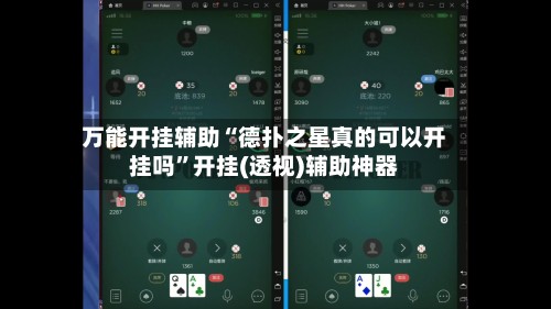 万能开挂辅助“德扑之星真的可以开挂吗”开挂(透视)辅助神器-第2张图片
