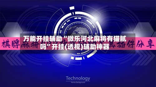 万能开挂辅助“微乐河北麻将有猫腻吗”开挂(透视)辅助神器-第2张图片
