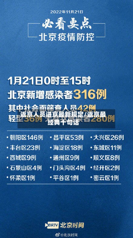 返京人员进京最新规定/返京最经典十句话-第2张图片