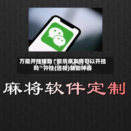 万能开挂辅助“微乐亲友房可以开挂吗”开挂(透视)辅助神器-第3张图片