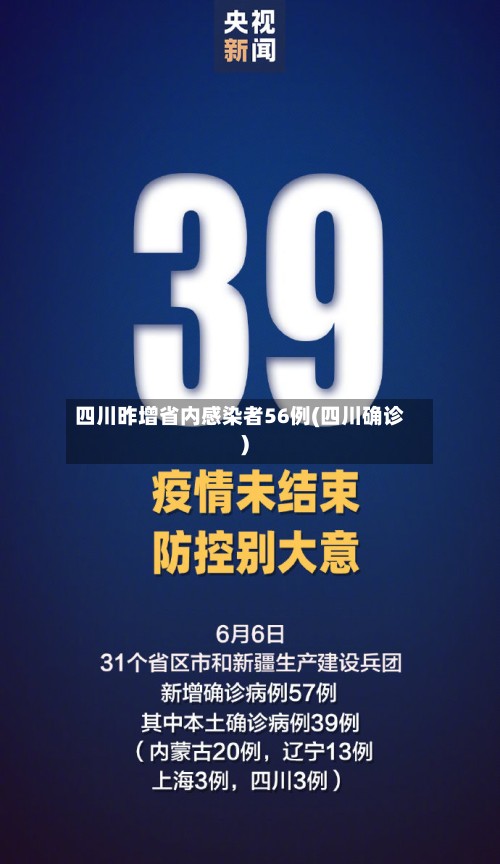 四川昨增省内感染者56例(四川确诊)-第3张图片