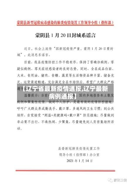 【辽宁省最新疫情通报,辽宁最新病例通报】-第2张图片