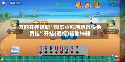 万能开挂辅助“微乐小程序跑得快免费挂	”开挂(透视)辅助神器-第2张图片