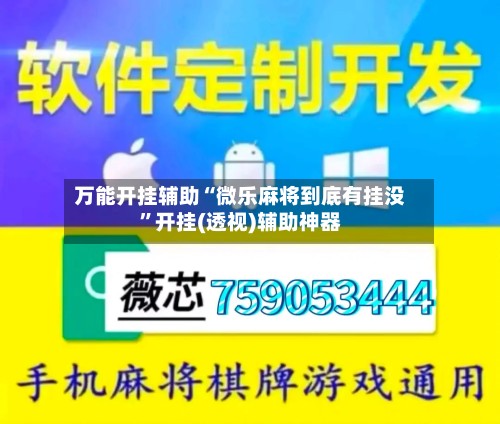 万能开挂辅助“微乐麻将到底有挂没”开挂(透视)辅助神器-第3张图片