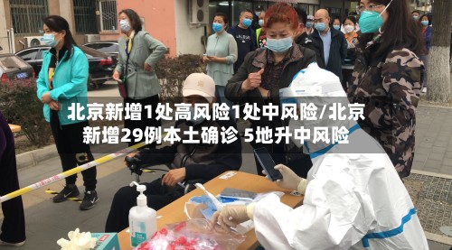 北京新增1处高风险1处中风险/北京新增29例本土确诊 5地升中风险